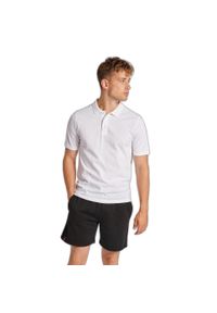 Polo Hummel Red Classic. Typ kołnierza: polo. Kolor: biały. Materiał: bawełna, tkanina. Styl: sportowy #2