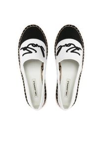 Karl Lagerfeld - KARL LAGERFELD Espadryle KL98201 Biały. Kolor: biały. Materiał: materiał