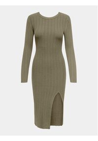 only - ONLY Sukienka dzianinowa Meddi 15311087 Zielony Slim Fit. Kolor: zielony. Materiał: wiskoza, syntetyk #6
