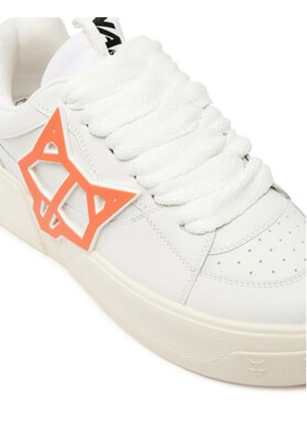 Naked Wolfe Sneakersy Kosa Biały. Kolor: biały. Materiał: skóra