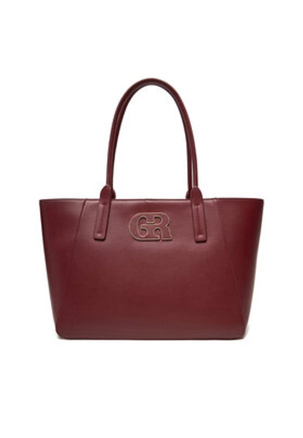 Gino Rossi Torebka CEO-EDELWEIS Bordowy. Kolor: czerwony