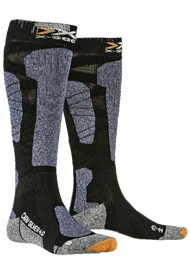 X-Socks Skarpety narciarskie Carve Silver. Sport: narciarstwo
