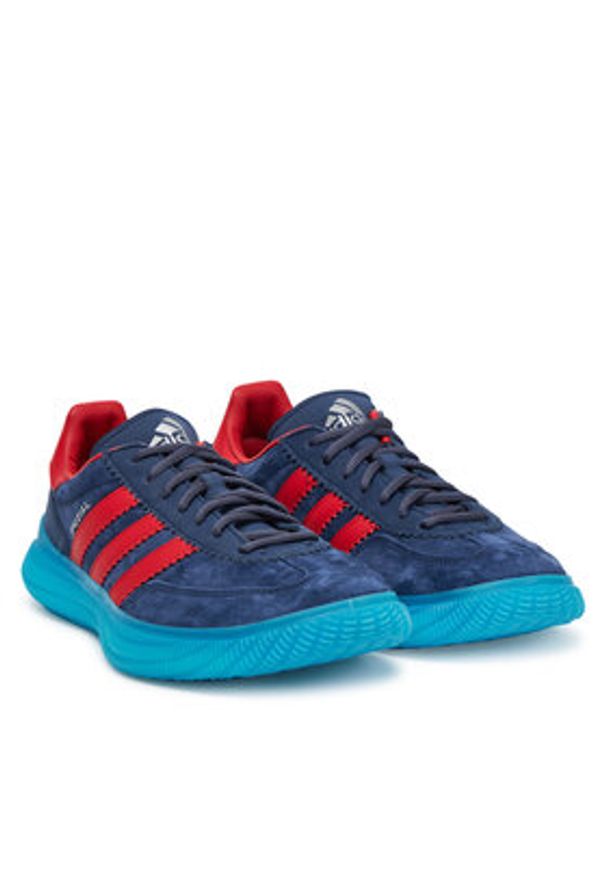 Adidas - adidas Buty halowe HB Spezial Pro GX3767 Granatowy. Kolor: niebieski. Materiał: zamsz, skóra