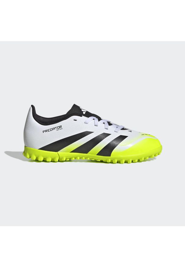 Adidas - Buty piłkarskie dla dzieci ADIDAS Predator Club Turf TF. Materiał: guma, materiał, syntetyk. Szerokość cholewki: normalna. Sport: piłka nożna