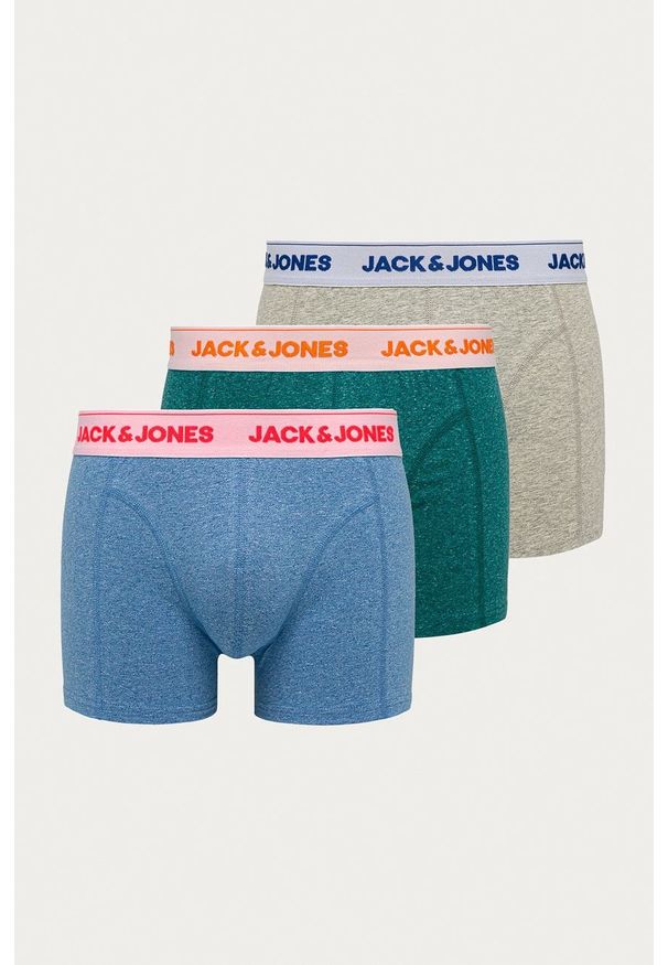 Jack & Jones - Bokserki (3-pack). Kolor: szary