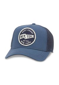 Czapka z daszkiem American Needle Valin New York Trucker - SMU679A-NY. Kolor: niebieski