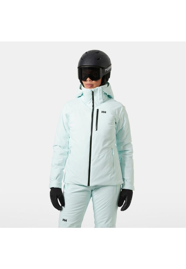 Damska kurtka narciarska Helly Hansen Alphelia. Kolor: niebieski. Sezon: zima. Sport: narciarstwo