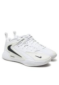 Nike Buty halowe Zoom Hyperset 2 FQ7070 101 Biały. Kolor: biały. Materiał: skóra. Model: Nike Zoom #3