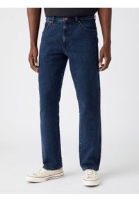 Wrangler - WRANGLER TEXAS SLIM MĘSKIE SPODNIE JEANSOWE BLUE GAMBIT W12SLR29F 112145800