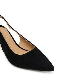 Lauren Ralph Lauren - LAUREN RALPH LAUREN Szpilki Lolah II 802959263009 Czarny. Kolor: czarny. Materiał: zamsz, skóra. Obcas: na szpilce #6