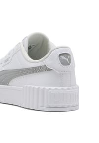 Puma - Damskie sneakersy Carina 3.0 Day Night PUMA White Silver Metallic. Okazja: na co dzień. Kolor: szary, biały, wielokolorowy. Sport: tenis
