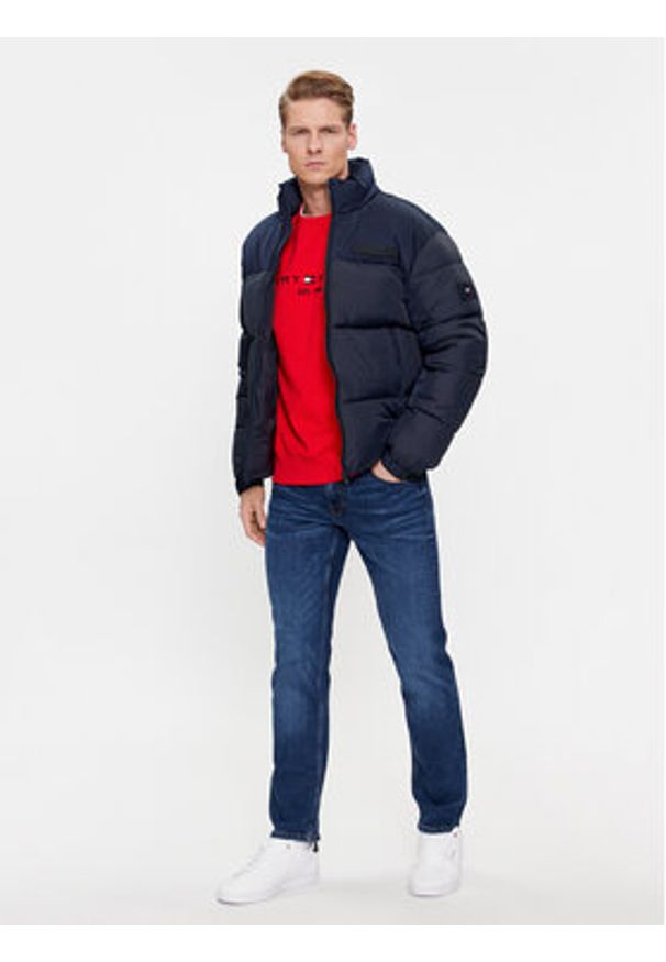 TOMMY HILFIGER - Tommy Hilfiger Kurtka zimowa New York MW0MW32770 Granatowy Regular Fit. Kolor: niebieski. Materiał: syntetyk. Sezon: zima
