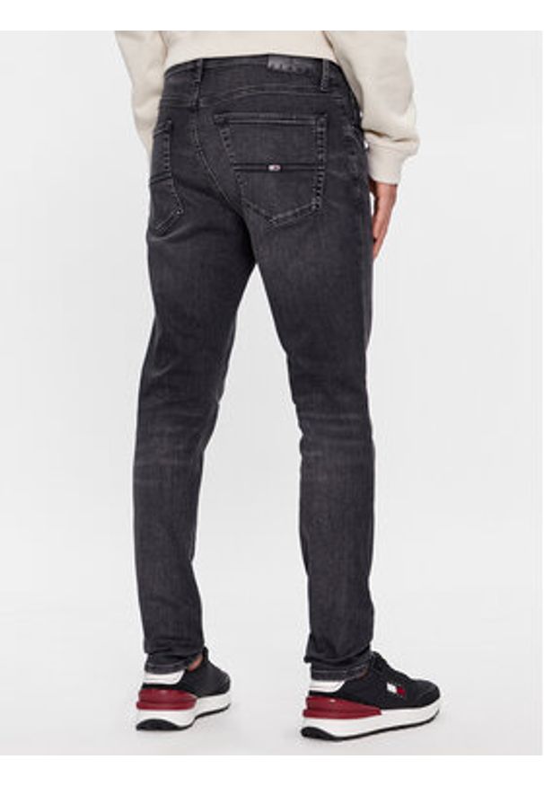 Tommy Jeans Jeansy Scanton DM0DM18152 Czarny Slim Fit. Kolor: czarny