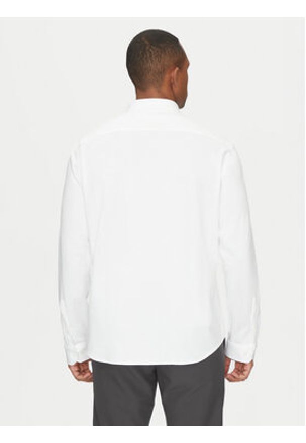 BOSS Koszula 50533163 Biały Regular Fit. Kolor: biały. Materiał: bawełna