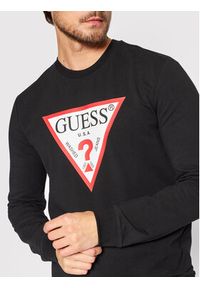 Guess Bluza M2YQ37 K6ZS1 Czarny Regular Fit. Kolor: czarny. Materiał: bawełna