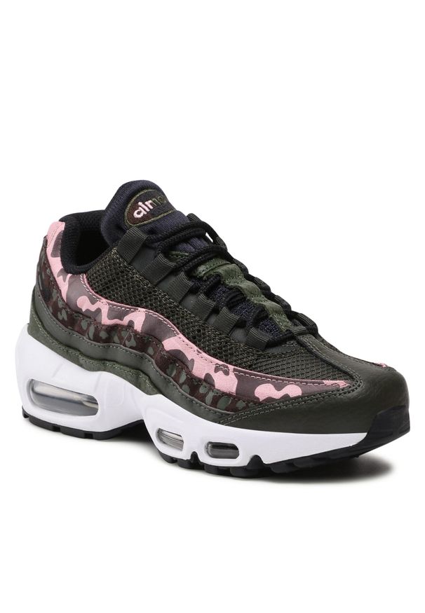 Buty Nike Air Max 95 DN5462 200 Brown Basalt/Black/Sequoia. Kolor: zielony. Materiał: materiał. Model: Nike Air Max