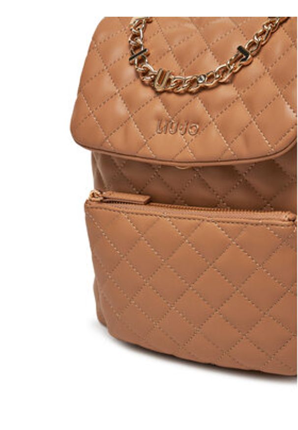 Liu Jo Plecak Ecs M Backpack AA5131 E0015 Brązowy. Kolor: brązowy. Materiał: skóra