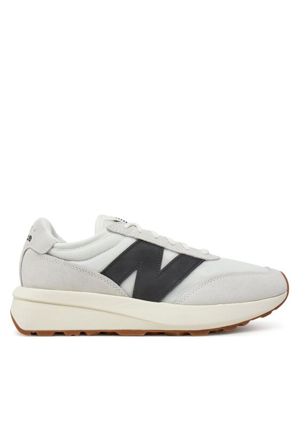 New Balance Sneakersy U370CA Beżowy. Kolor: beżowy. Materiał: skóra, zamsz