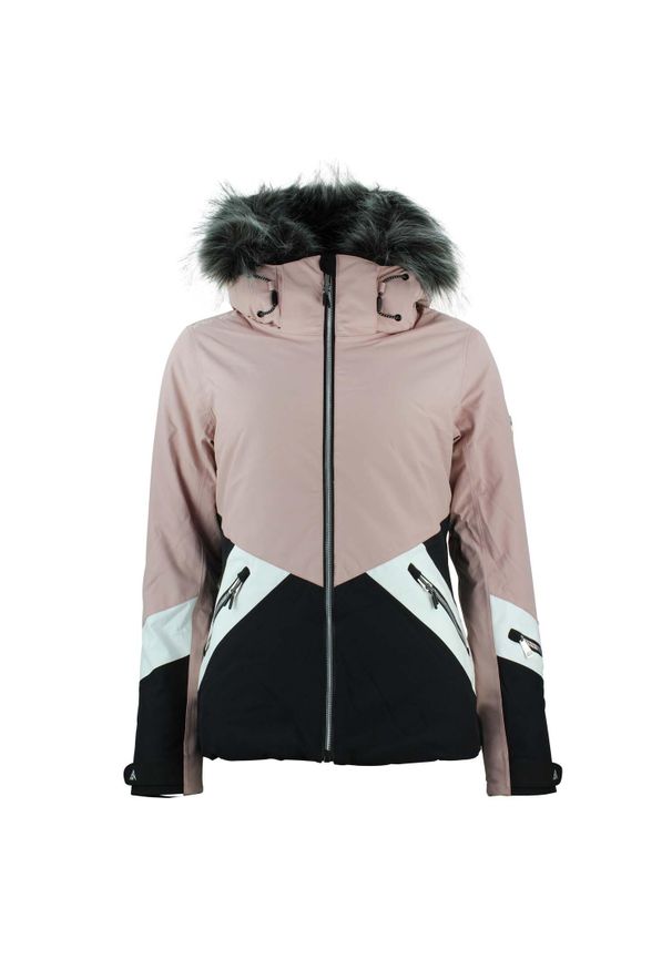 PEAK MOUNTAIN - Damska kurtka narciarska Peak Mountain Anita. Kolor: różowy. Sezon: zima. Sport: narciarstwo