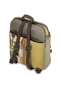 Szary Damski Plecak Anekke Z Laleczką. Kolor: szary. Styl: casual #6