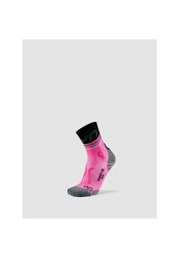 UYN - Runner's One Short Socks. Kolor: różowy. Sport: bieganie