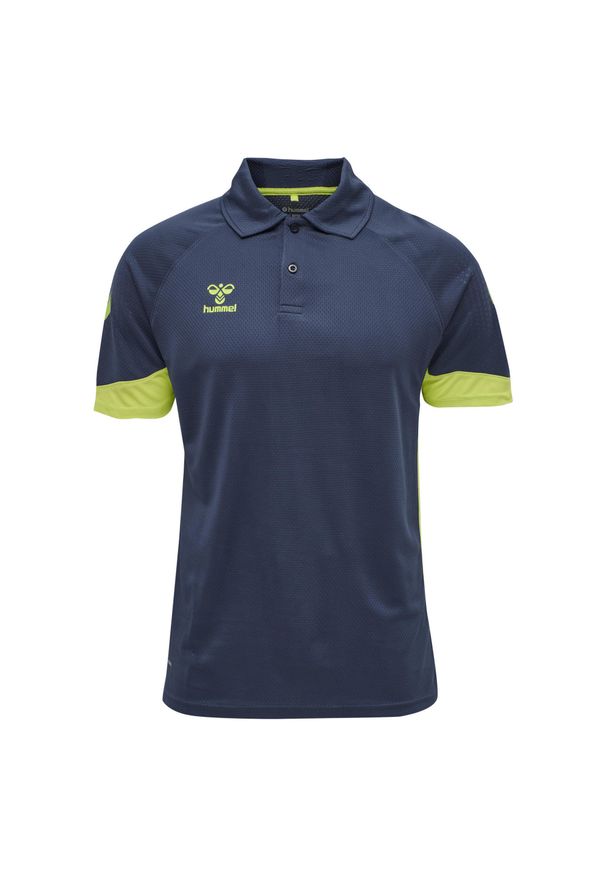 Dziecięca koszulka polo Hummel hmlLEAD functional. Typ kołnierza: polo. Kolor: niebieski