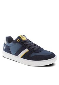 U.S. Polo Assn. Sneakersy Rokko ROKKO003 Niebieski. Kolor: niebieski. Materiał: skóra