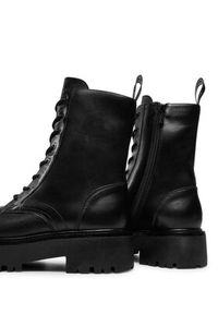 Karl Lagerfeld - KARL LAGERFELD Trapery KL43455 Czarny. Kolor: czarny. Materiał: skóra #2