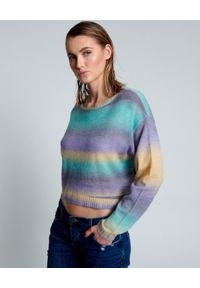 ONETEASPOON - Pastelowy sweter Gradual Dusk. Kolor: niebieski. Materiał: materiał