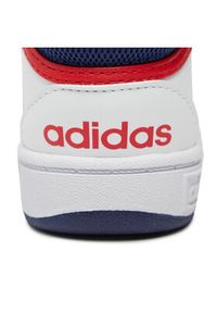Adidas - adidas Sneakersy Hoops Mid GZ9650 Biały. Kolor: biały. Materiał: skóra #5