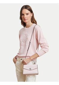 Lauren Ralph Lauren - LAUREN RALPH LAUREN Torebka Farrah 431966765002 Różowy. Kolor: różowy. Materiał: skórzane #7