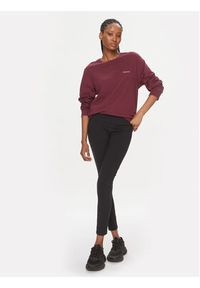 Calvin Klein Underwear Bluza 000QS7043E Bordowy Regular Fit. Kolor: czerwony. Materiał: bawełna, syntetyk #3