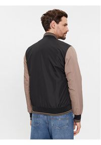 Brave Soul Kurtka bomber MJK-BRODY Czarny Regular Fit. Kolor: czarny. Materiał: syntetyk #6