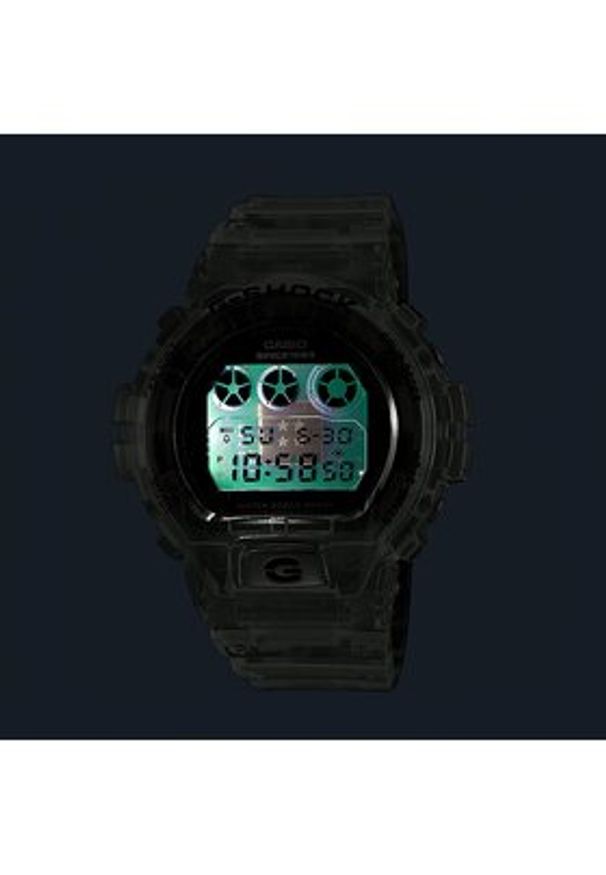 G-Shock Zegarek 40th Anniversary Clear Remix DW-6940RX-7ER Przezroczysty