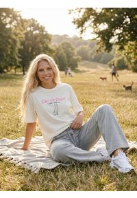 Sinsay - Jeansy joggery wide leg - szary. Kolor: szary