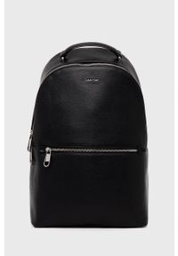 Calvin Klein - Plecak. Kolor: czarny. Materiał: materiał, włókno #1