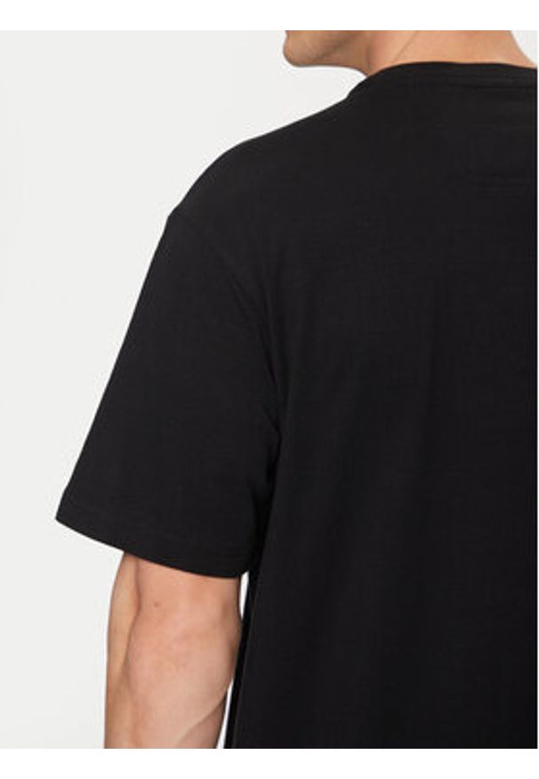 BOSS T-Shirt 50535409 Czarny Regular Fit. Kolor: czarny. Materiał: bawełna