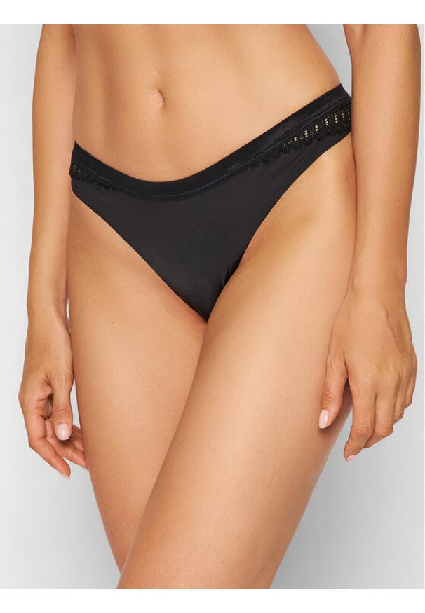 Triumph Stringi Aura Spotlight High 10207998 Czarny. Kolor: czarny. Materiał: syntetyk