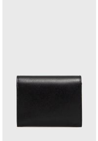 Karl Lagerfeld portfel skórzany damski kolor czarny. Kolor: czarny. Materiał: skóra. Wzór: gładki #3