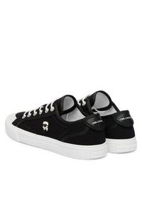 Karl Lagerfeld - KARL LAGERFELD Trampki Rae Karl NFT KL60331N Czarny. Kolor: czarny. Materiał: materiał #2