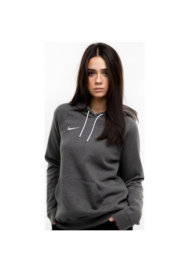 Bluza sportowa damska Nike Park 20 Hoodie. Kolor: pomarańczowy, szary. Sport: piłka nożna