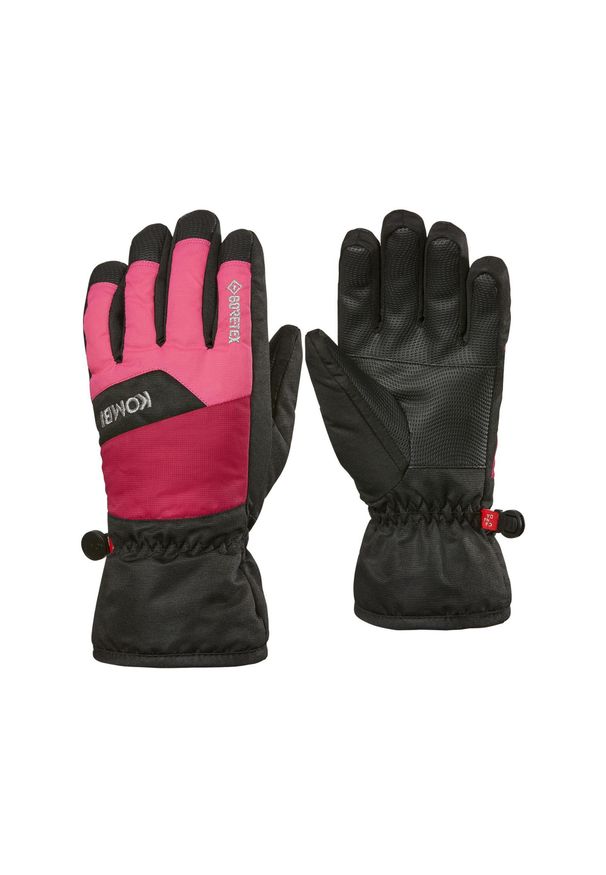 Rękawice pięciopalczaste Kombi Shadowy GORE-TEX® Junior. Kolor: różowy. Technologia: Gore-Tex. Sezon: zima. Sport: narciarstwo