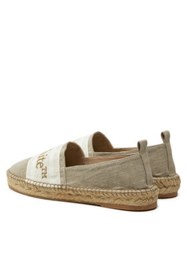 OFF-WHITE - Off-White Espadryle OWIB014S23FAB0016161 Beżowy. Kolor: beżowy. Materiał: materiał