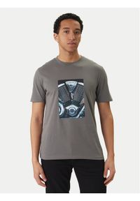 Hugo - HUGO T-Shirt Dostino 50557674 Szary Regular Fit. Kolor: szary. Materiał: bawełna #1