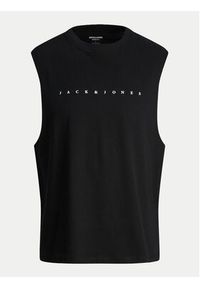 Jack & Jones - Jack&Jones Tank top Jjestar 12249131 Czarny Oversize. Kolor: czarny. Materiał: bawełna #7