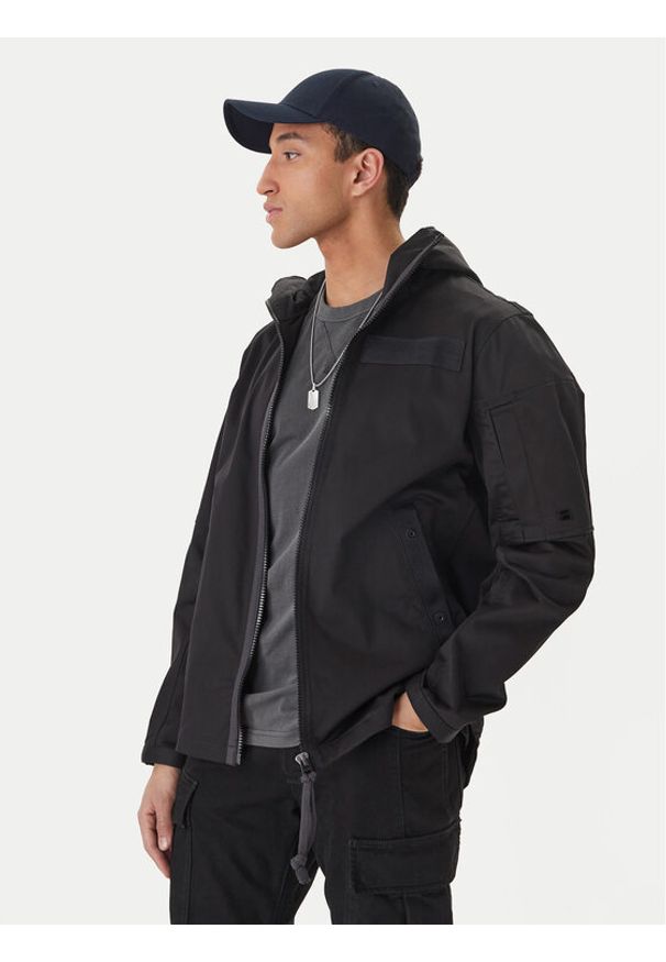 G-Star RAW - G-Star Raw Kurtka przejściowa Batt D26502-5126 Czarny Regular Fit. Kolor: czarny. Materiał: bawełna