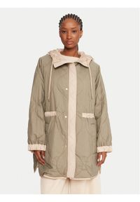 Weekend Max Mara Kurtka przejściowa Alcamo 2525496011 Beżowy Regular Fit. Kolor: beżowy. Materiał: syntetyk