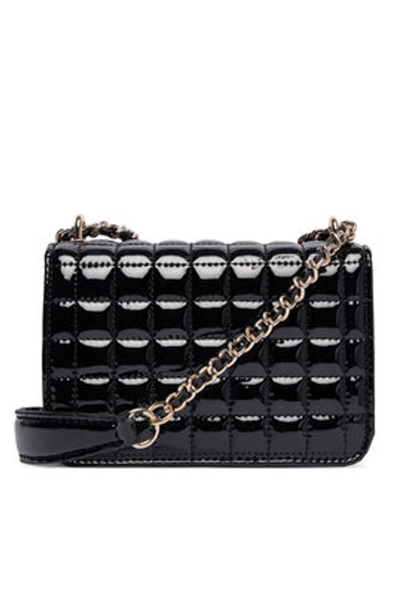 Guess Torebka Nadira Mini HWQT84 24780 Czarny. Kolor: czarny. Materiał: skórzane