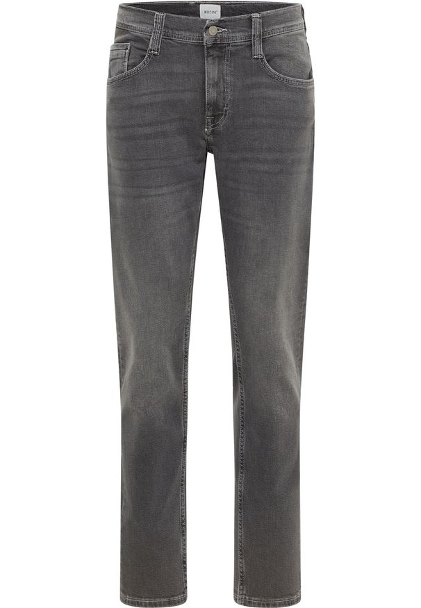 Mustang - Męskie Spodnie Jeansowe MUSTANG Oregon Slim Denim Black 1015863 4000 302