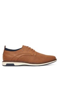 Aldo Półbuty Karson 13568596 Brązowy. Kolor: brązowy. Materiał: skóra